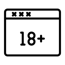 18+ icon
